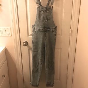 Old Navy Stonewashed Denim Jean Overalls